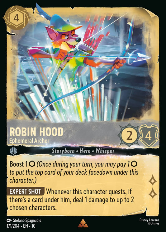 Robin Hood - Ephemeral Archer | Whispers in the Well #171 (Near Mint Foil) | Disney Lorcana Single Australia (Near Mint)