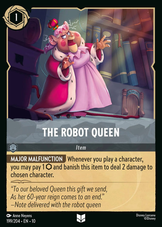 The Robot Queen | Whispers in the Well #199 (Near Mint) | Disney Lorcana Single Australia (Near Mint)