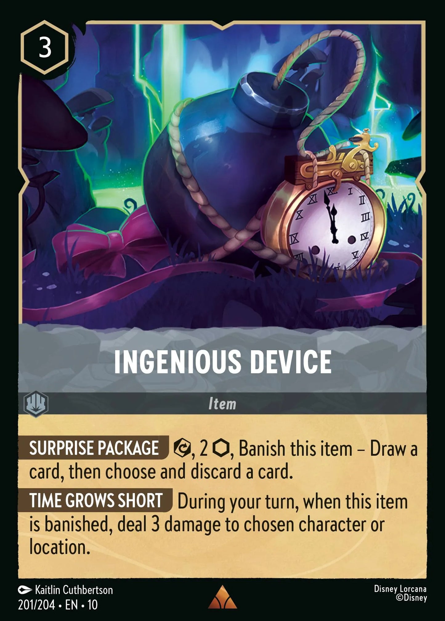 Ingenious Device | Whispers in the Well #201 (Near Mint Foil) | Disney Lorcana Single Australia (Near Mint)