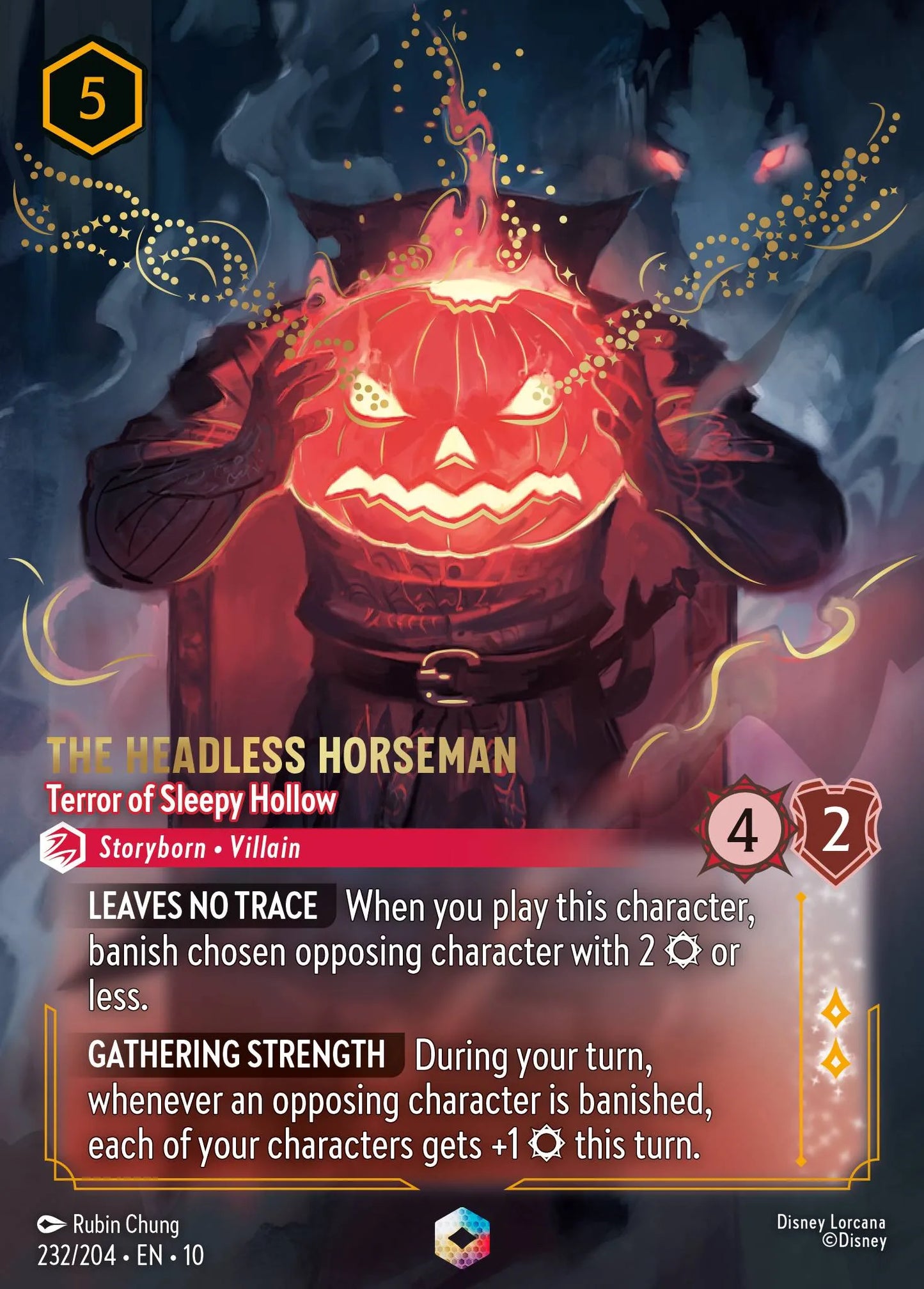 The Headless Horseman - Terror of Sleepy Hollow | Whispers in the Well #232 (Near Mint) | Disney Lorcana Single Australia (Near Mint)