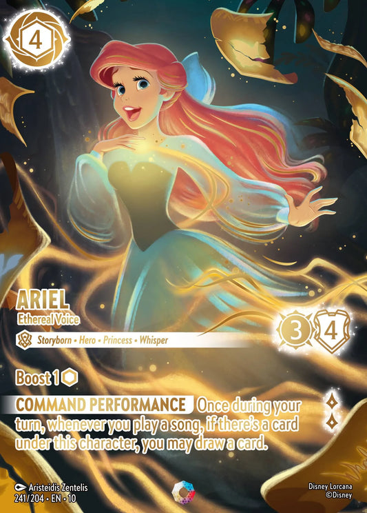 Ariel - Ethereal Voice | Whispers in the Well #241 (Near Mint) | Disney Lorcana Single Australia (Near Mint)
