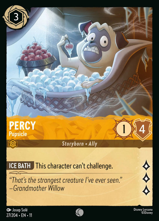Percy - Pupsicle | Winterspell #27 (Near Mint) | Disney Lorcana Single Australia (Near Mint)