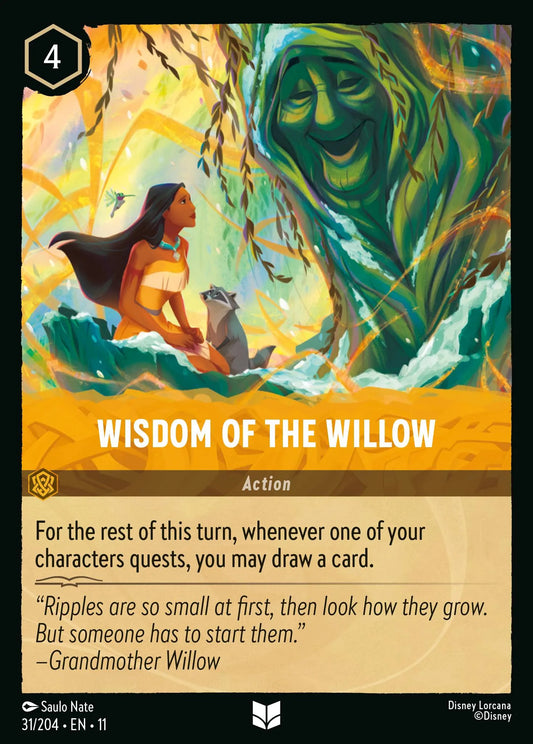 Wisdom of the Willow | Winterspell #31 (Near Mint) | Disney Lorcana Single Australia (Near Mint)