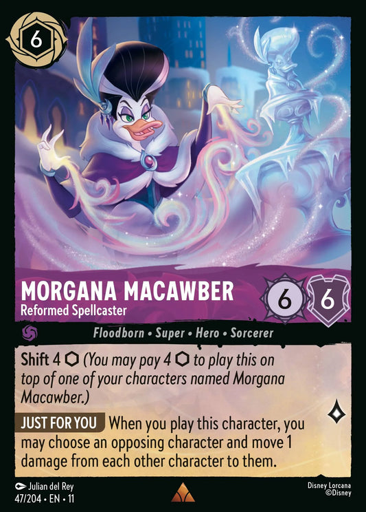 Morgana Macawber - Reformed Spellcaster | Winterspell #47 (Near Mint Foil) | Disney Lorcana Single Australia (Near Mint)