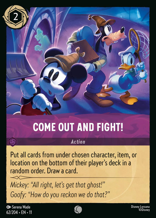 Come Out and Fight! | Winterspell #62 (Near Mint) | Disney Lorcana Single Australia (Near Mint)