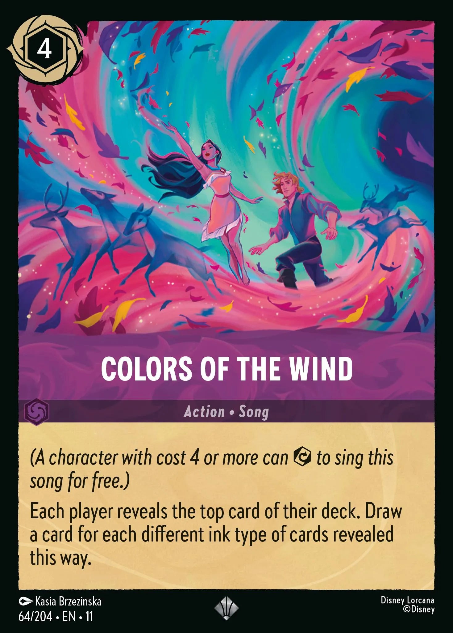 Colors of the Wind | Winterspell #64 (Near Mint Foil) | Disney Lorcana Single Australia (Near Mint)