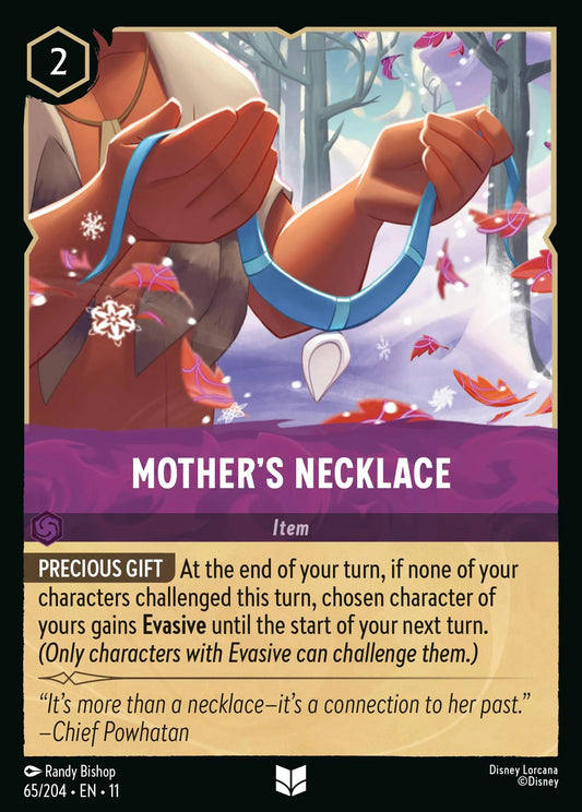 Mother's Necklace | Winterspell #65 (Near Mint) | Disney Lorcana Single Australia (Near Mint)
