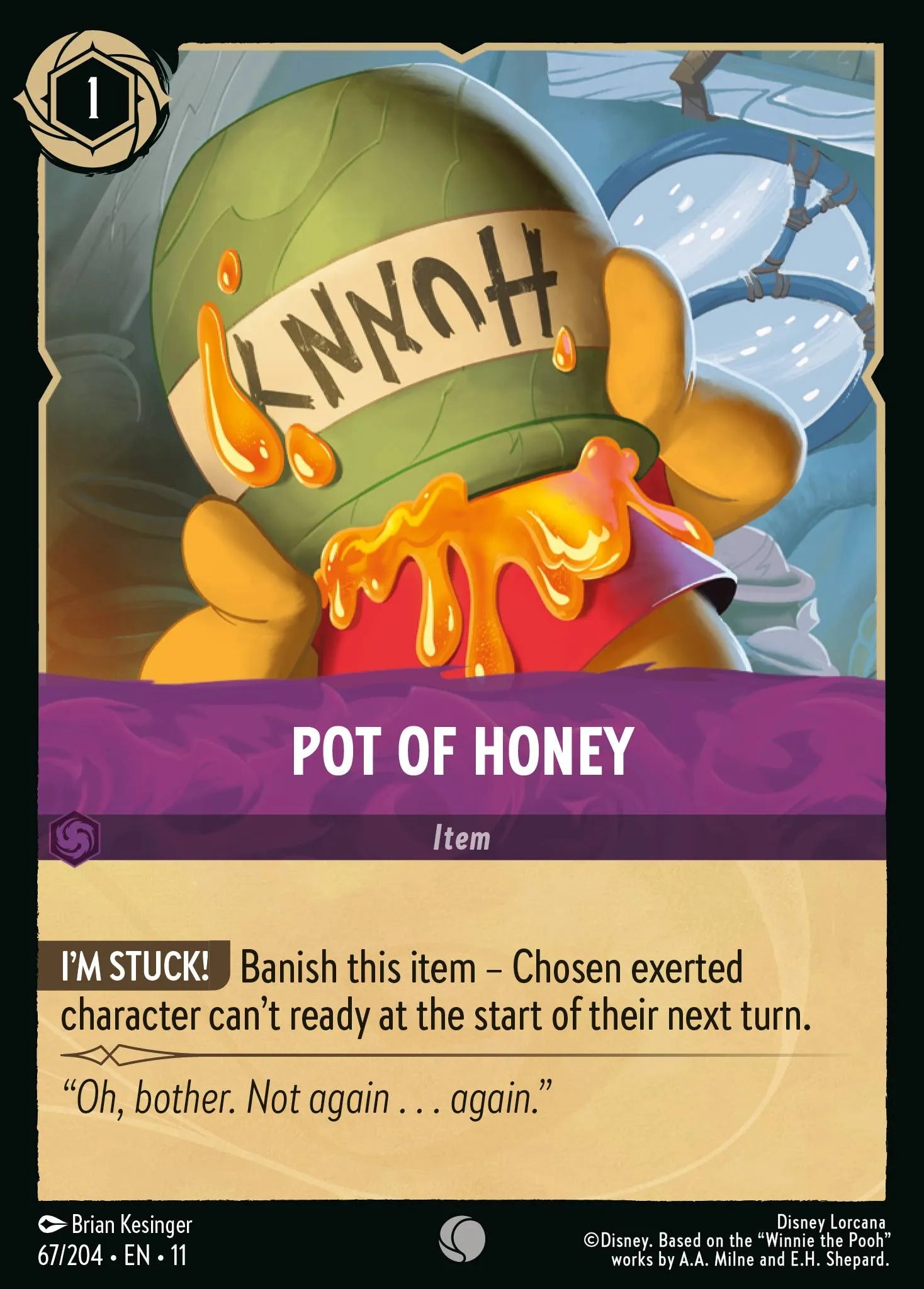 Pot of Honey | Winterspell #67 (Near Mint) | Disney Lorcana Single Australia (Near Mint)