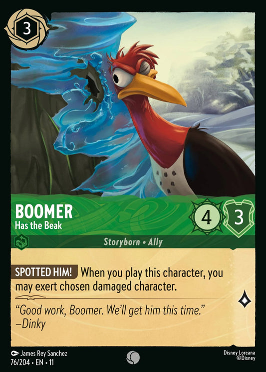 Boomer - Has the Beak | Winterspell #76 (Near Mint) | Disney Lorcana Single Australia (Near Mint)