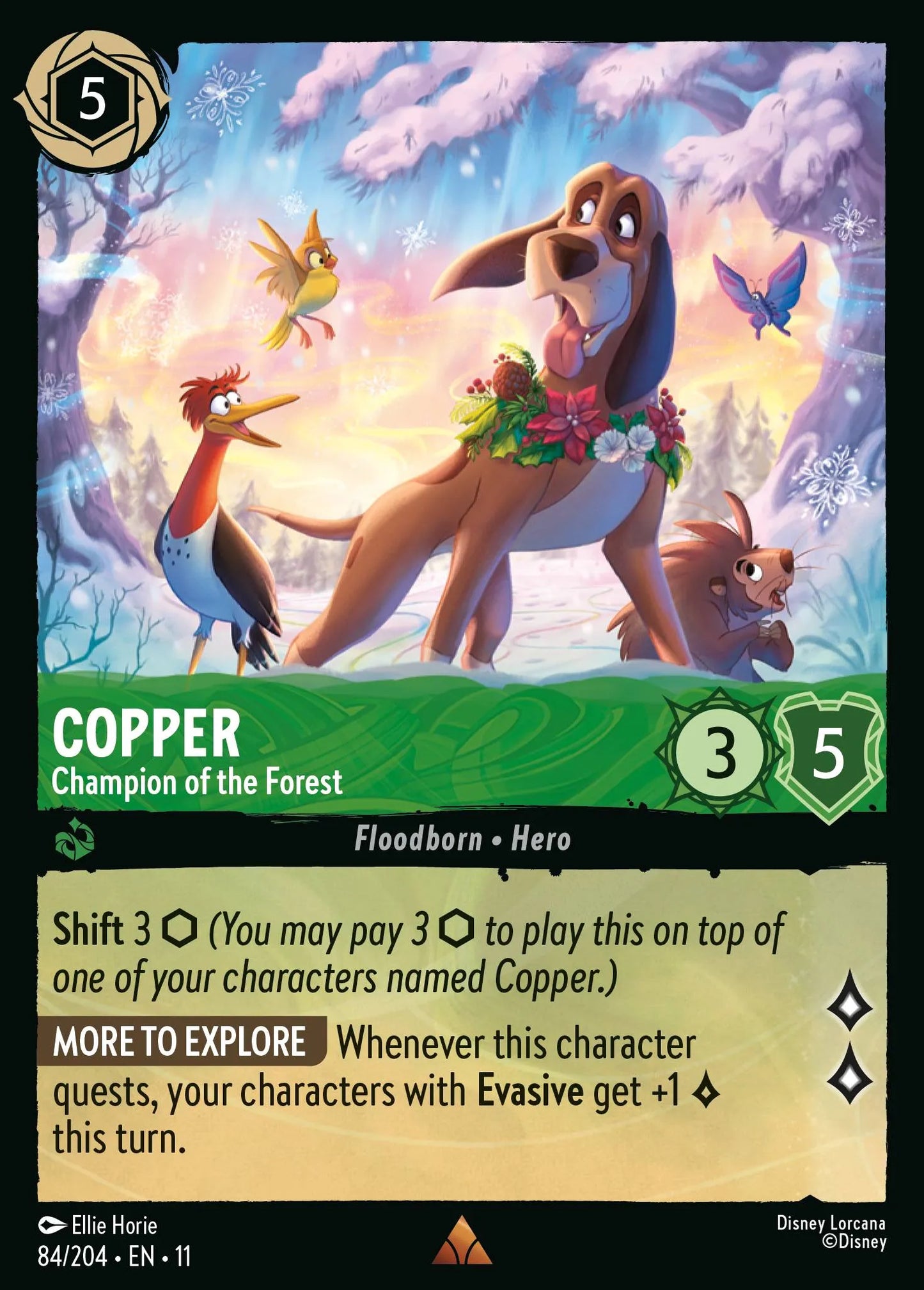 Copper - Champion of the Forest | Winterspell #84 (Near Mint) | Disney Lorcana Single Australia (Near Mint)