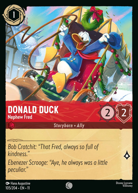 Donald Duck - Nephew Fred | Winterspell #105 (Near Mint) | Disney Lorcana Single Australia (Near Mint)