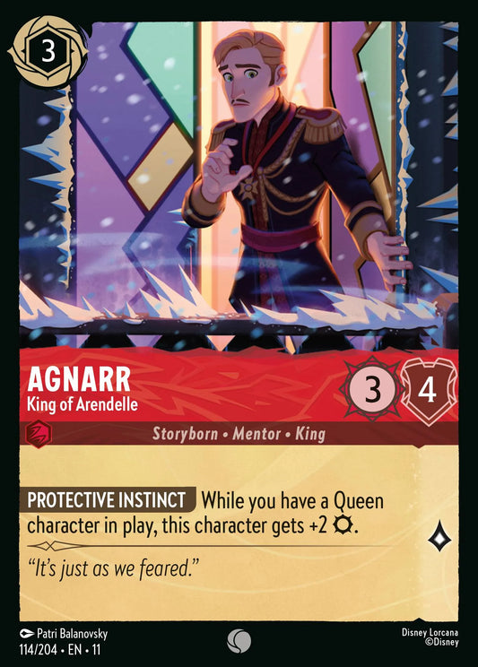 Agnarr - King of Arendelle | Winterspell #114 (Near Mint) | Disney Lorcana Single Australia (Near Mint)