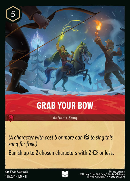 Grab Your Bow | Winterspell #131 (Near Mint) | Disney Lorcana Single Australia (Near Mint)