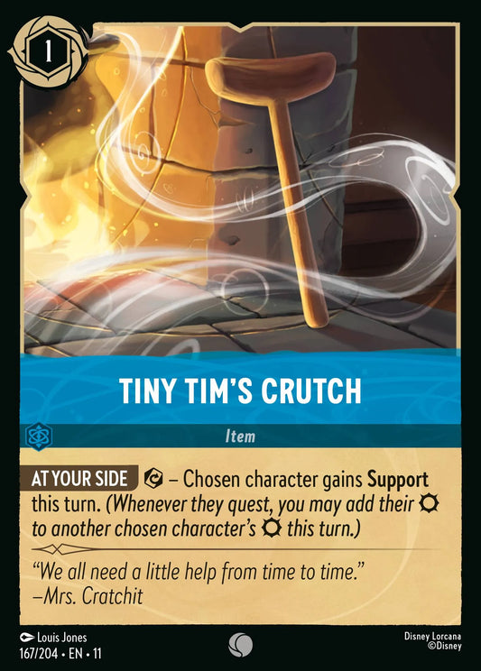 Tiny Tim's Crutch | Winterspell #167 (Near Mint) | Disney Lorcana Single Australia (Near Mint)