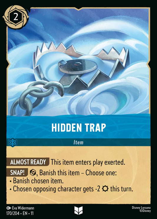 Hidden Trap | Winterspell #170 (Near Mint) | Disney Lorcana Single Australia (Near Mint)