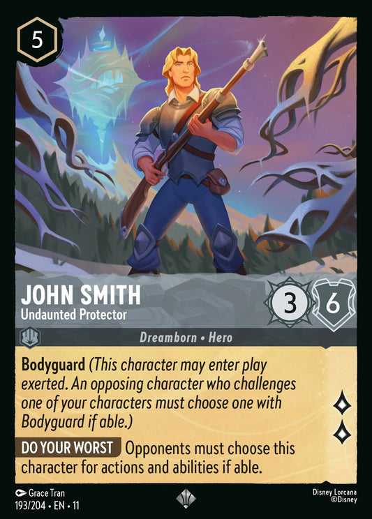 John Smith - Undaunted Protector | Winterspell #193 (Near Mint) | Disney Lorcana Single Australia (Near Mint)