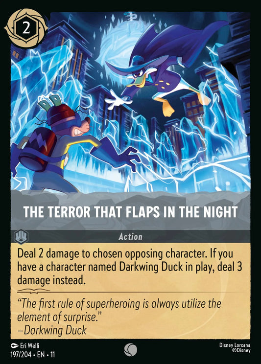 The Terror That Flaps in the Night | Winterspell #197 (Near Mint) | Disney Lorcana Single Australia (Near Mint)