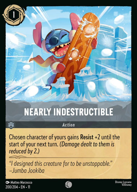 Nearly Indestructible | Winterspell #200 (Near Mint) | Disney Lorcana Single Australia (Near Mint)