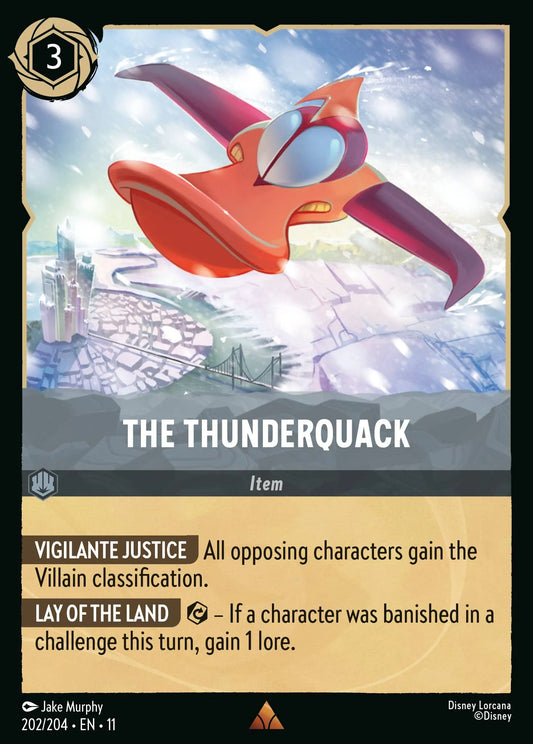 The Thunderquack | Winterspell #202 (Near Mint) | Disney Lorcana Single Australia (Near Mint)