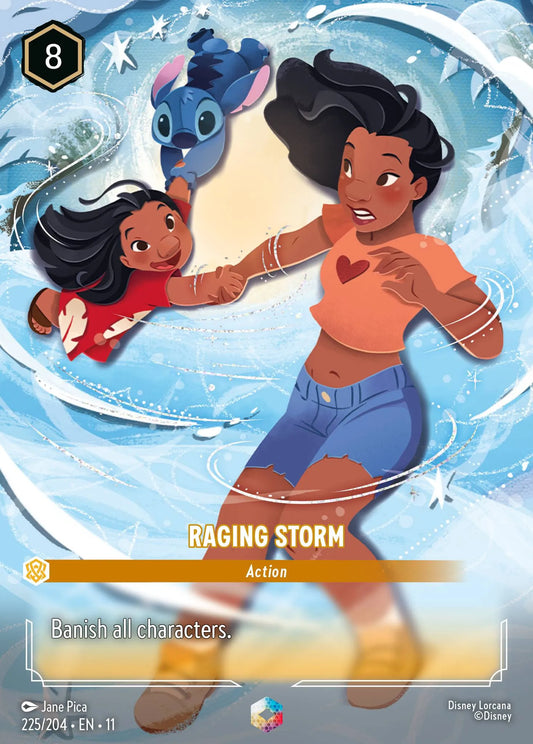 Raging Storm | Winterspell #225 (Near Mint) | Disney Lorcana Single Australia (Near Mint)