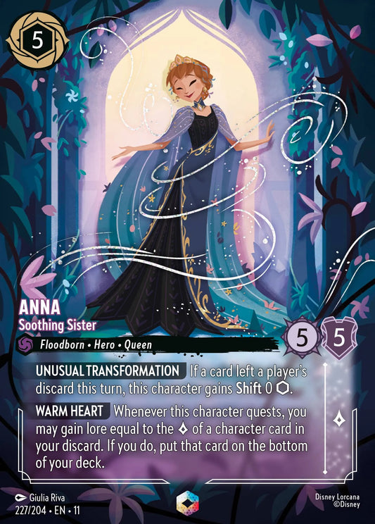 Anna - Soothing Sister | Winterspell #227 (Near Mint) | Disney Lorcana Single Australia (Near Mint)