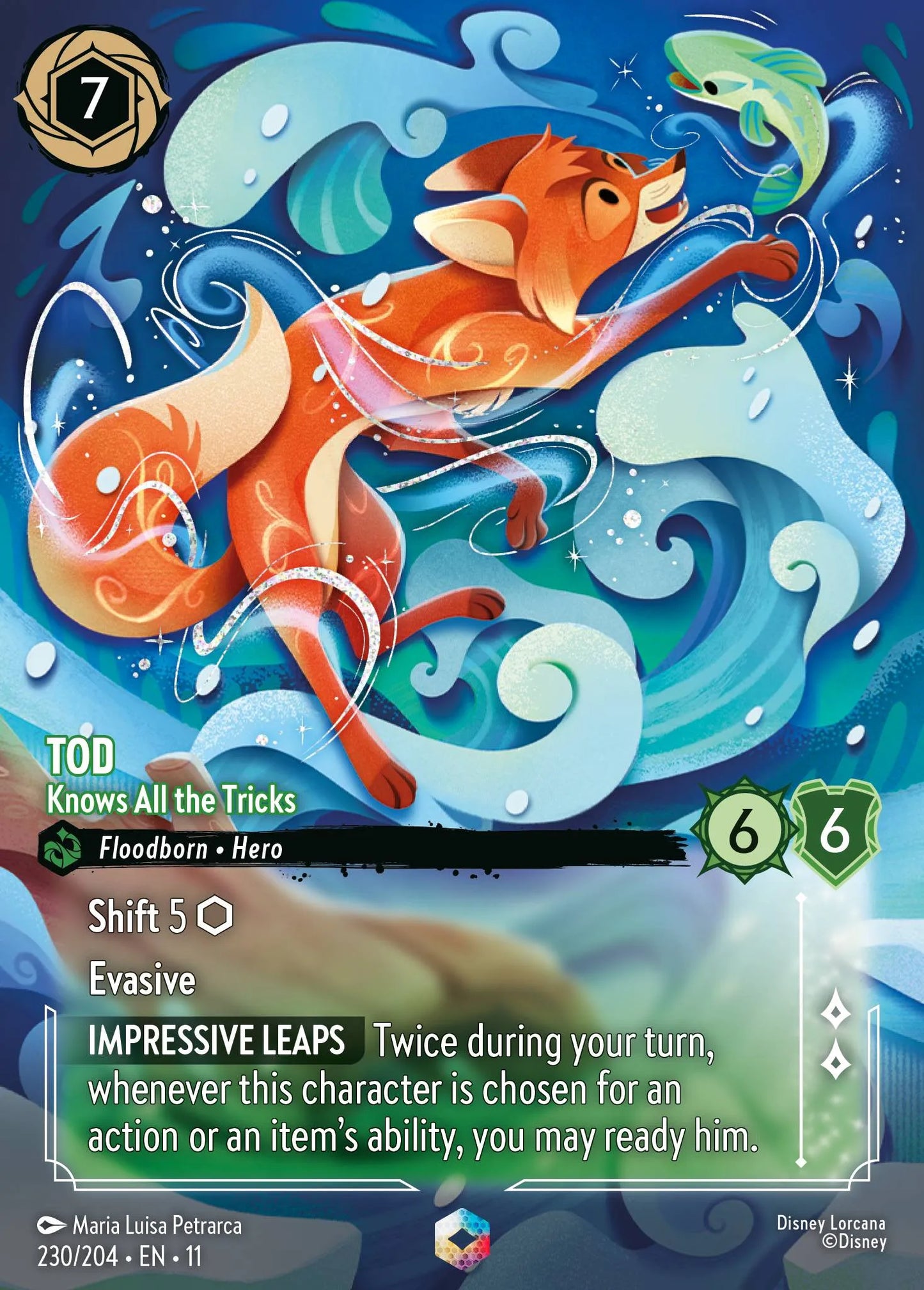 Tod - Knows All the Tricks | Winterspell #230 (Near Mint) | Disney Lorcana Single Australia (Near Mint)