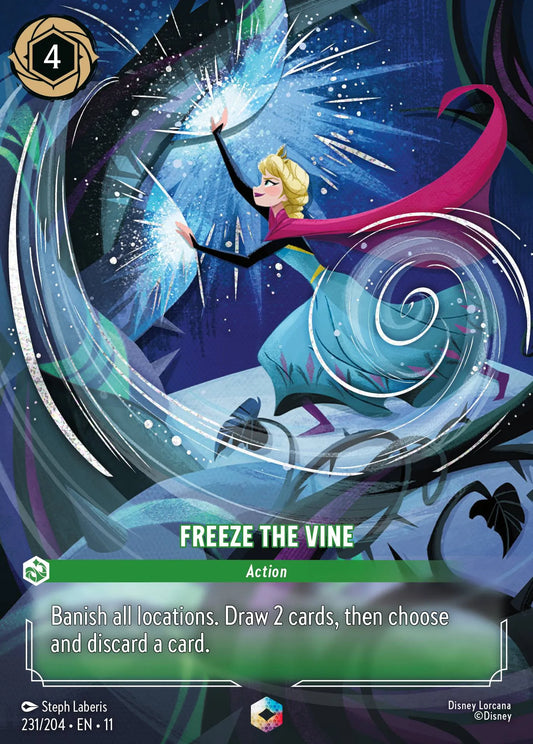Freeze the Vine | Winterspell #231 (Near Mint) | Disney Lorcana Single Australia (Near Mint)