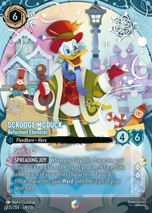Scrooge McDuck - Reformed Ebenezer | Winterspell #235 (Near Mint) | Disney Lorcana Single Australia (Near Mint)