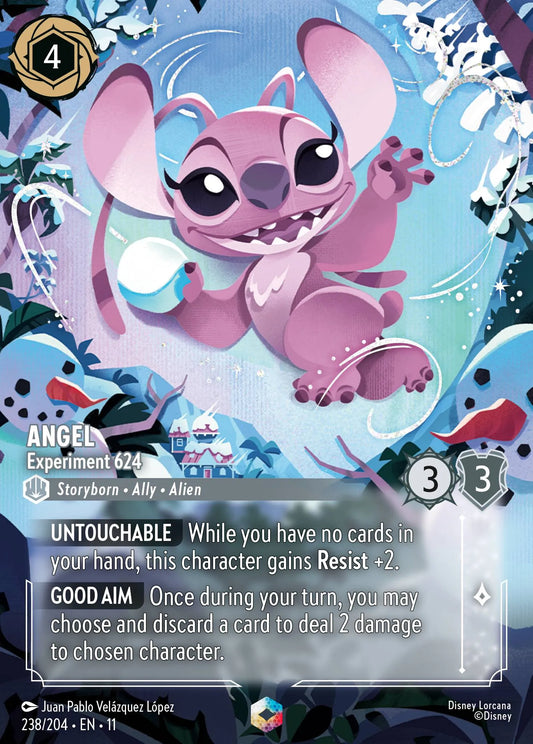 Angel - Experiment 624 | Winterspell #238 (Near Mint) | Disney Lorcana Single Australia (Near Mint)