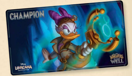 Disney Lorcana Set Championship Champion Playmat – Whispers in the Well (Daisy Duck - Paranormal Investigator)
