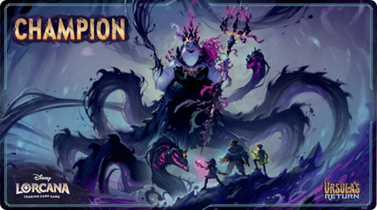 Disney Lorcana Set Championship Champion Playmat – Ursula's Return (Ursula - Sea Witch Queen)