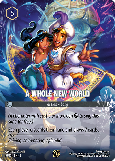 A Whole New World | World Championship Promo (10/C1·EN·1) | Disney Lorcana Single Australia (Near Mint)