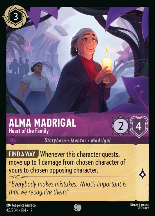 Alma Madrigal - Heart of the Family | Wilds Unknown #45 (Near Mint Foil) | Disney Lorcana Single Australia (Near Mint)