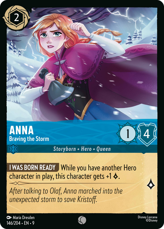 Anna - Braving the Storm | Fabled #146 (Near Mint) | Disney Lorcana Single Australia (Near Mint)