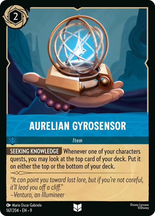 Aurelian Gyrosensor | Fabled #167 (Near Mint Foil) | Disney Lorcana Single Australia (Near Mint)