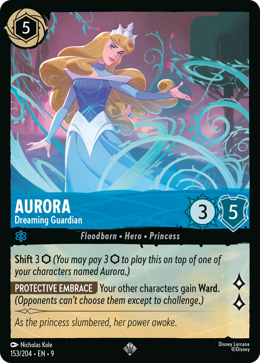 Aurora - Dreaming Guardian | Fabled #153 (Near Mint) | Disney Lorcana Single Australia (Near Mint)