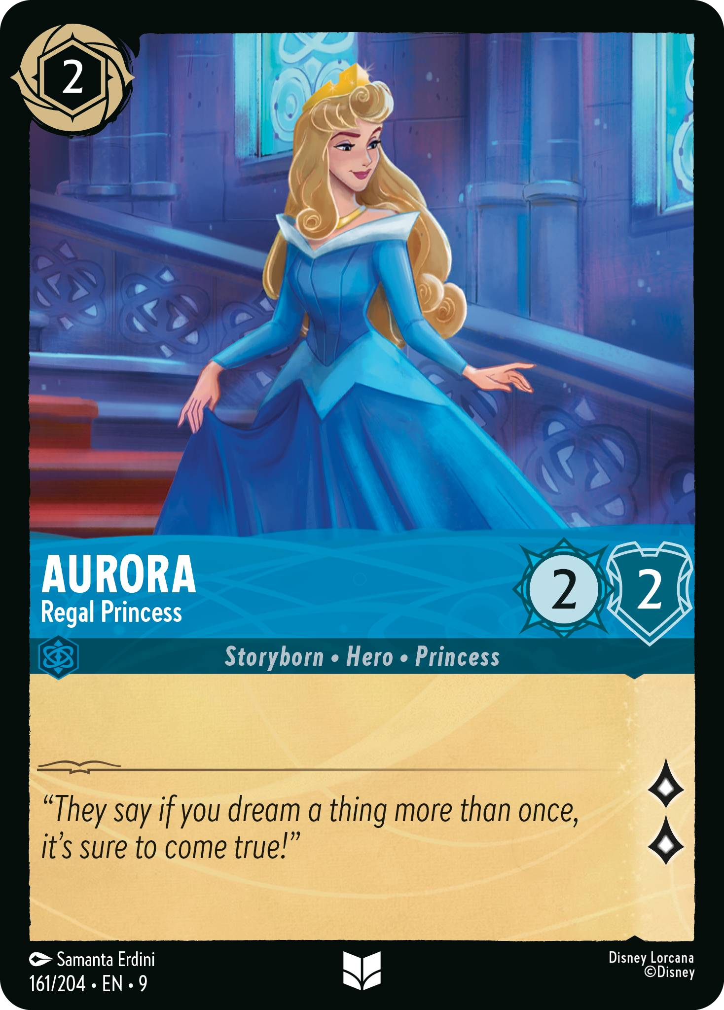 Aurora - Regal Princess | Fabled #161 (Near Mint) | Disney Lorcana Single Australia (Near Mint)