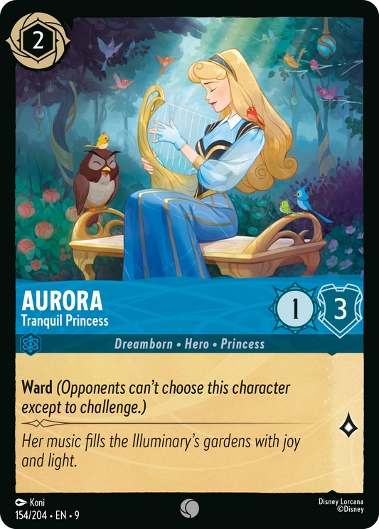 Aurora - Tranquil Princess | Fabled #154 (Near Mint) | Disney Lorcana Single Australia (Near Mint)