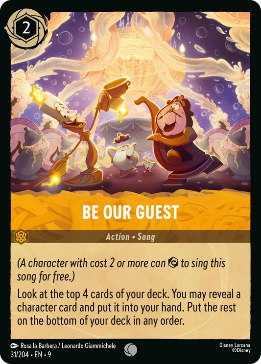 Be Our Guest | Fabled #31 (Near Mint Foil) | Disney Lorcana Single Australia (Near Mint)