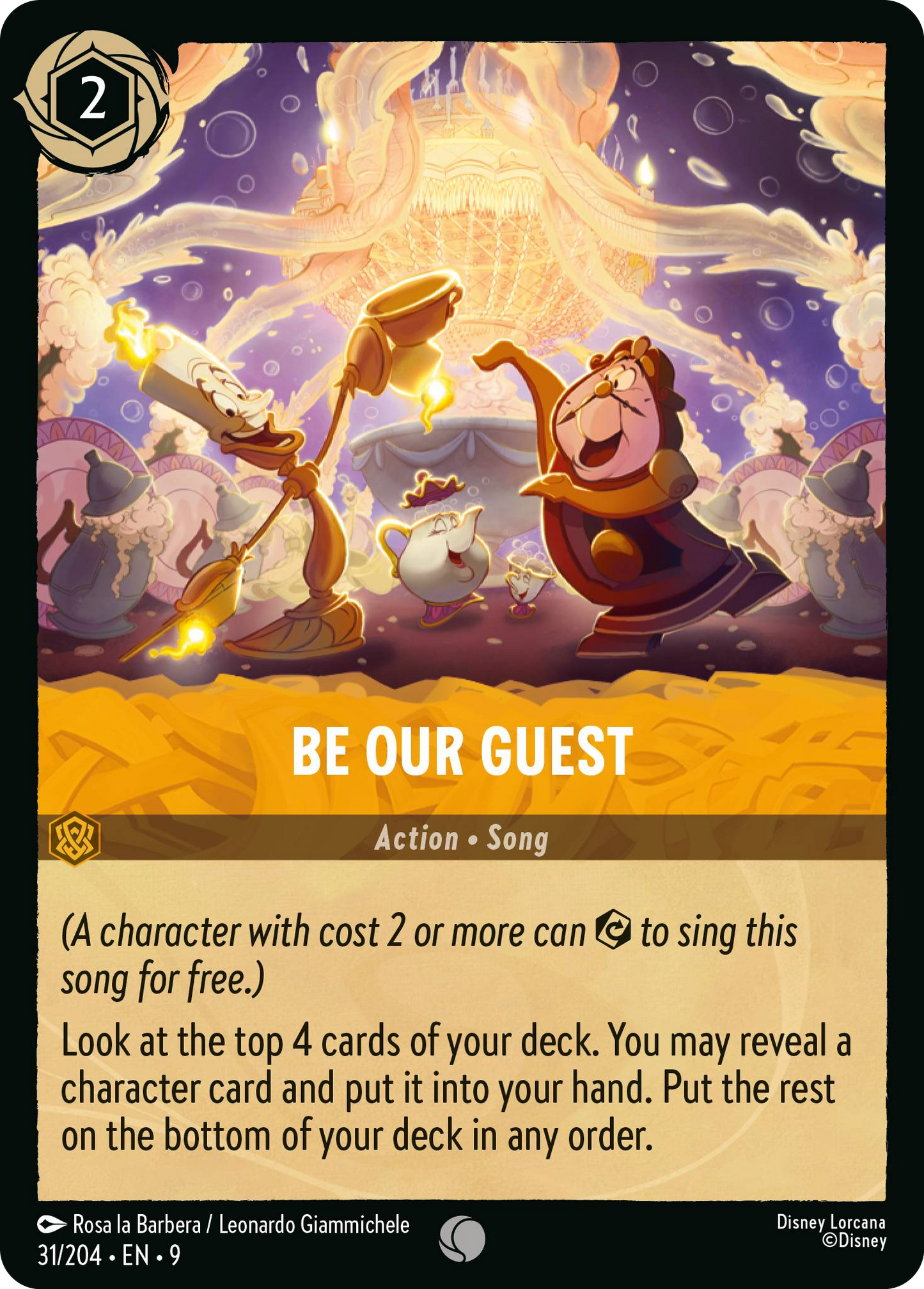 Be Our Guest | Fabled #31 (Near Mint) | Disney Lorcana Single Australia (Near Mint)