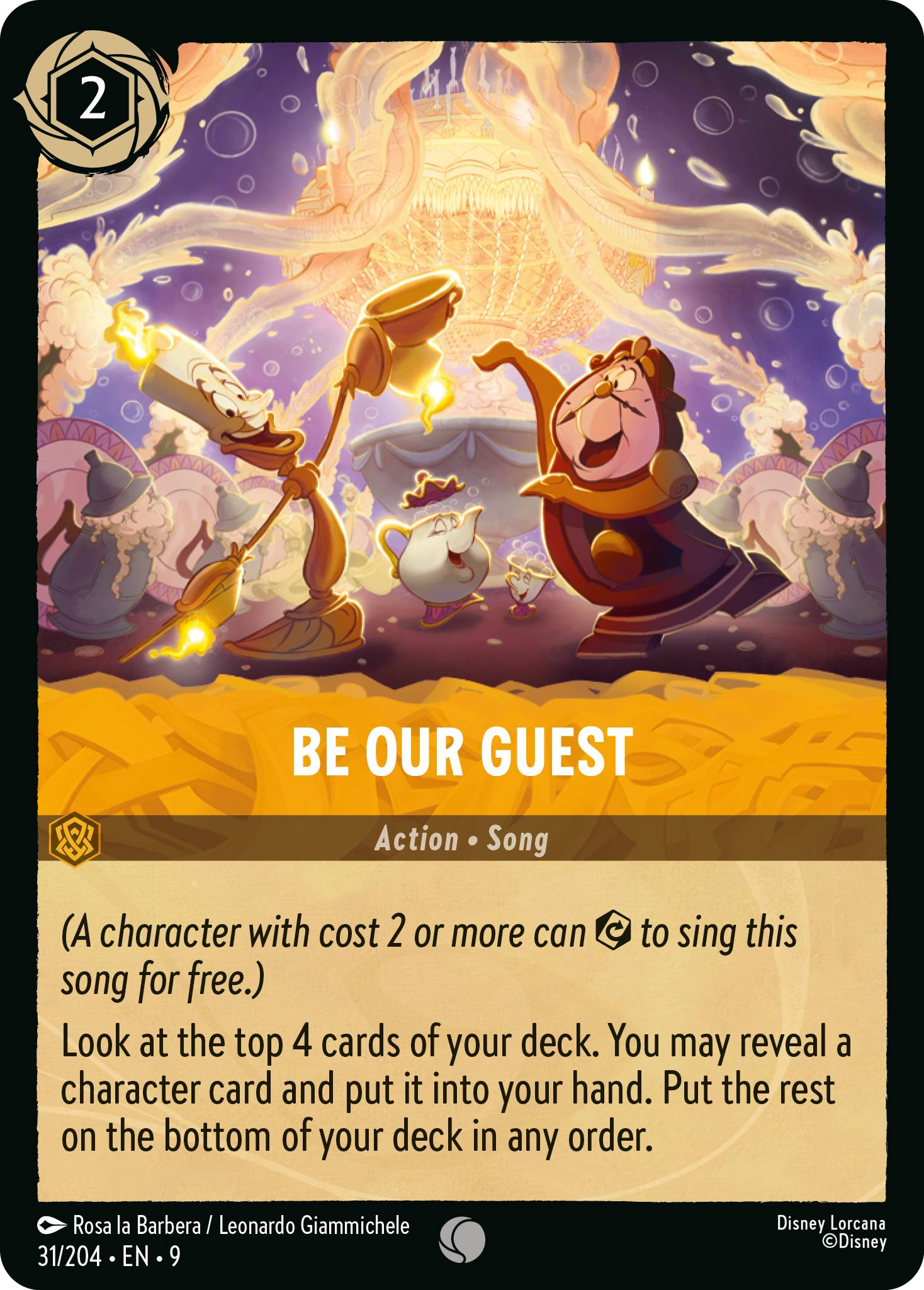 Be Our Guest | Fabled #31 (Near Mint) | Disney Lorcana Single Australia (Near Mint)