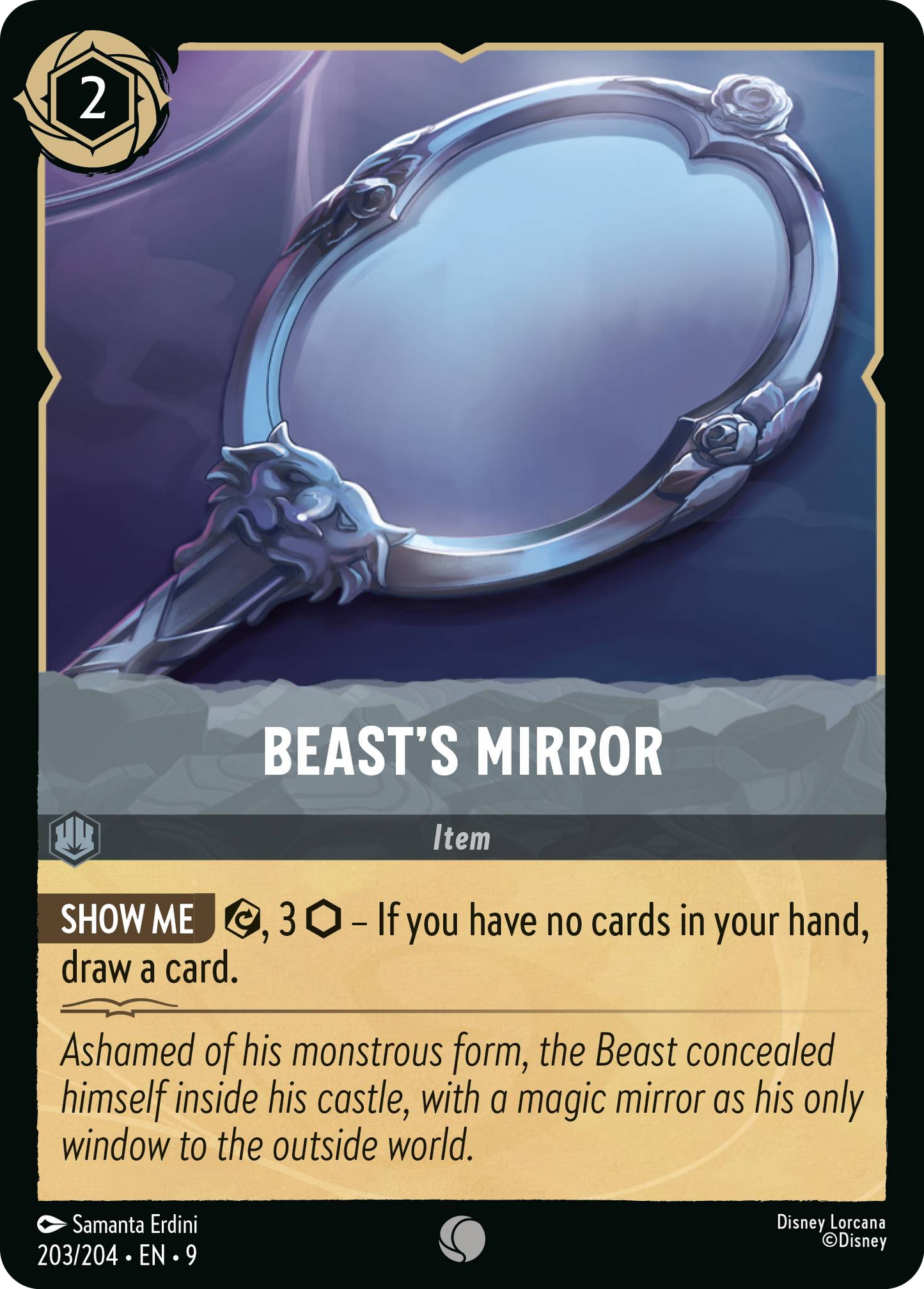 Beast's Mirror | Fabled #203 (Near Mint) | Disney Lorcana Single Australia (Near Mint)