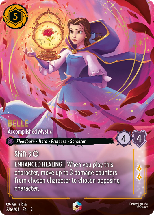 Belle - Accomplished Mystic | Fabled #226 (Near Mint) | Disney Lorcana Single Australia (Near Mint)