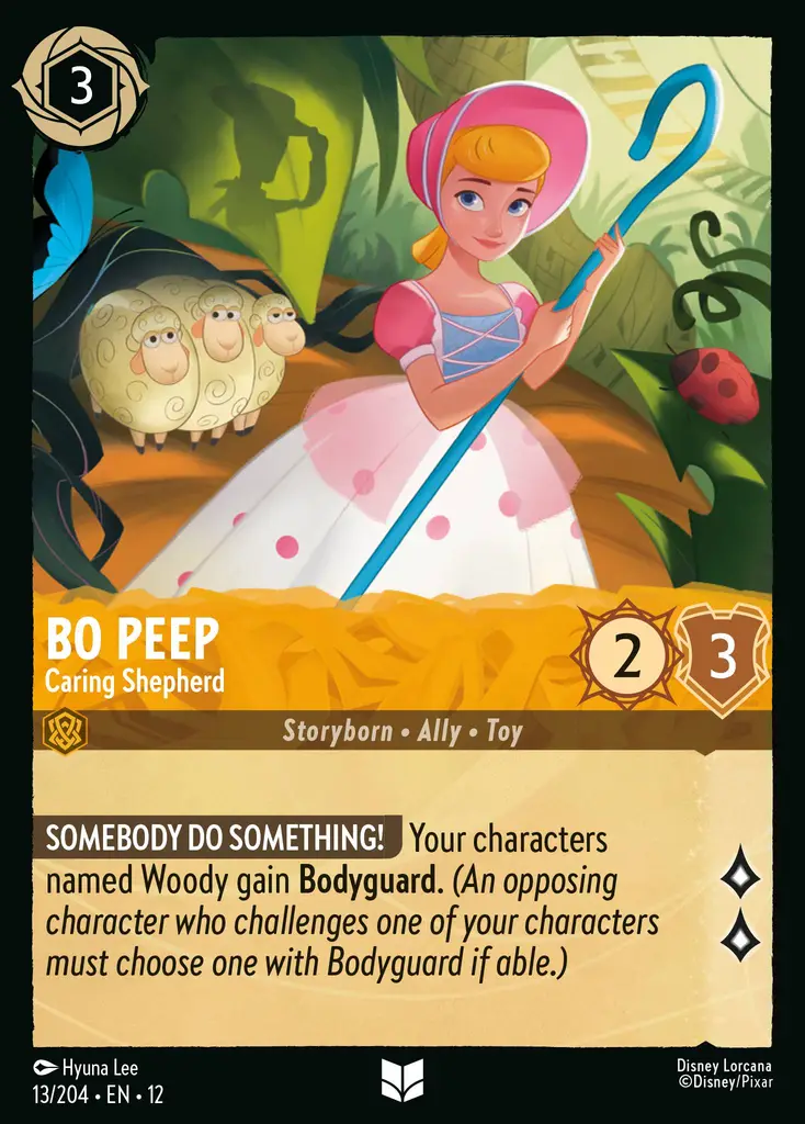 Bo Peep - Caring Shepherd | Wilds Unknown #13 (Near Mint Foil) | Disney Lorcana Single Australia (Near Mint)