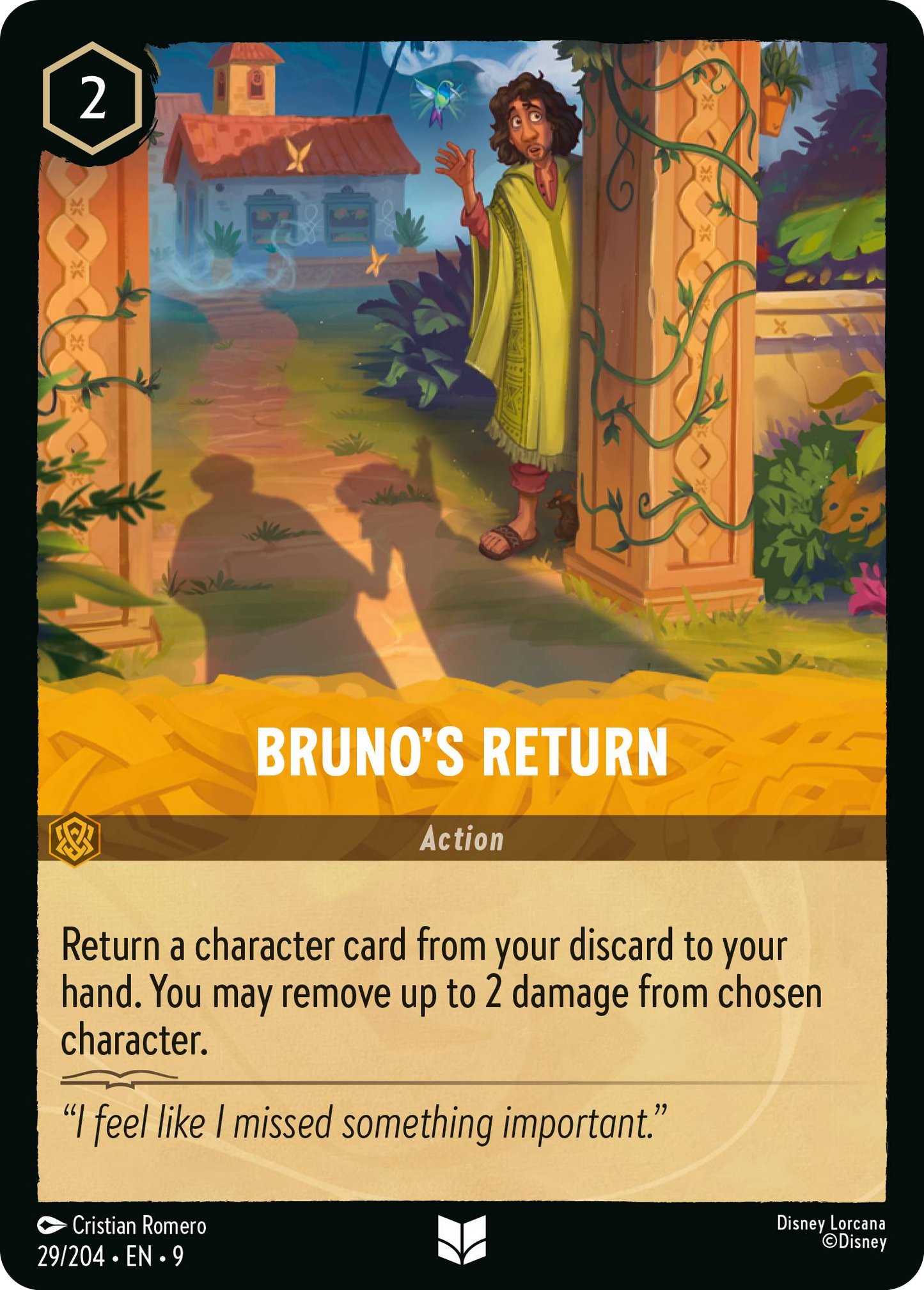 Bruno's Return | Fabled #29 (Near Mint Foil) | Disney Lorcana Single Australia (Near Mint)