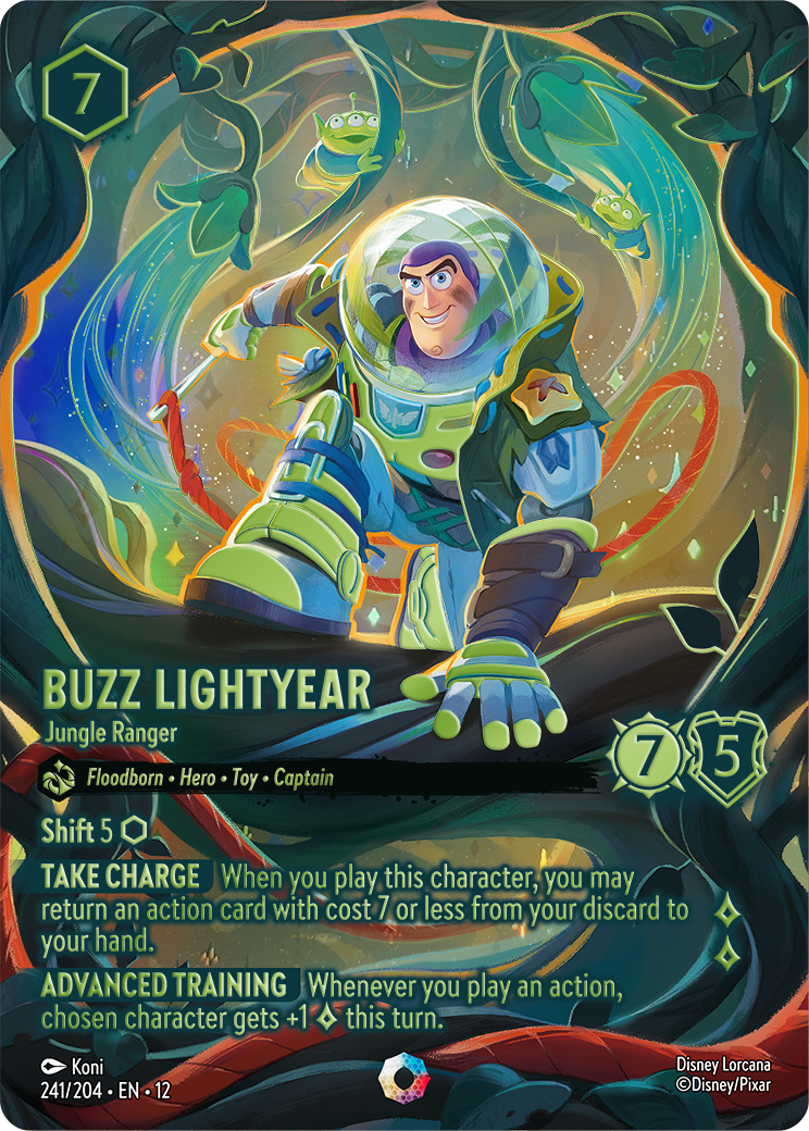 Buzz Lightyear - Jungle Ranger | Wilds Unknown #241 (Near Mint) | Disney Lorcana Single Australia (Near Mint)