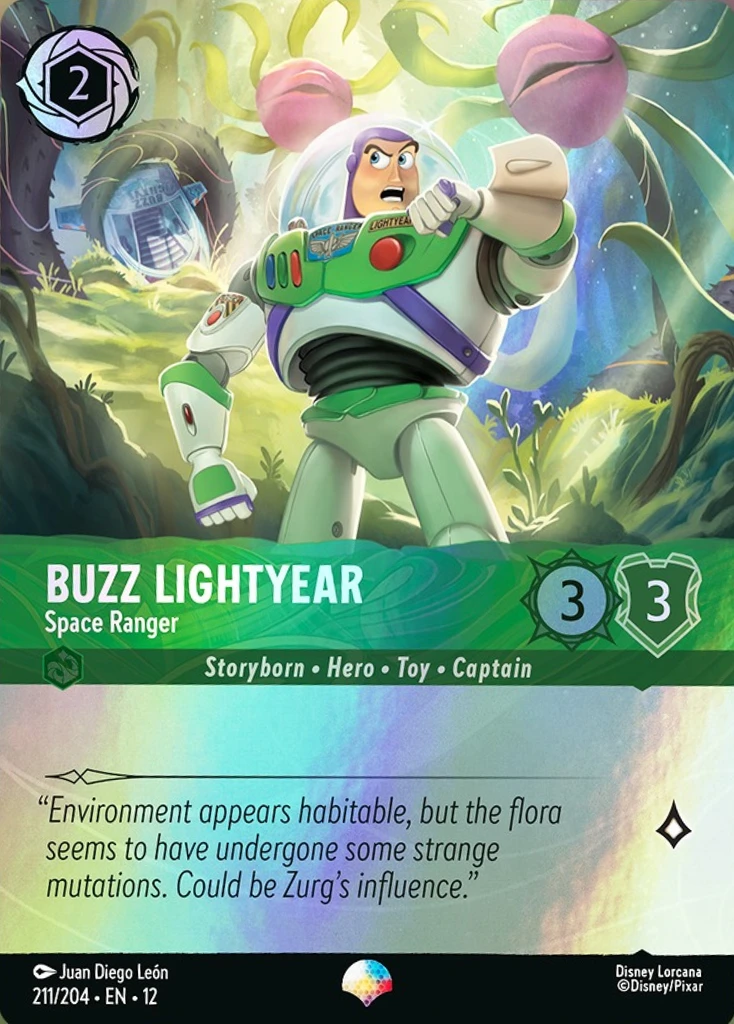 Buzz Lightyear - Space Ranger | Wilds Unknown #211 (Near Mint) | Disney Lorcana Single Australia (Near Mint)