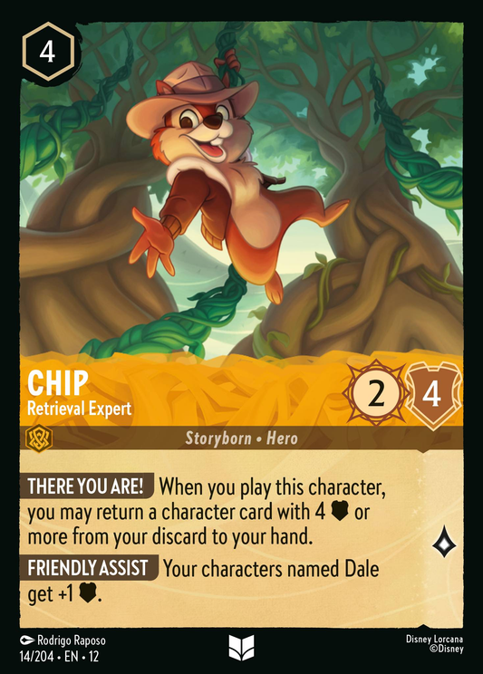 Chip - Retrieval Expert | Wilds Unknown #14 (Near Mint) | Disney Lorcana Single Australia (Near Mint)