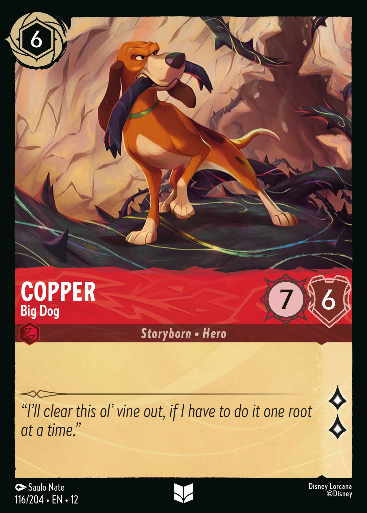 Copper - Big Dog | Wilds Unknown #116 (Near Mint Foil) | Disney Lorcana Single Australia (Near Mint)