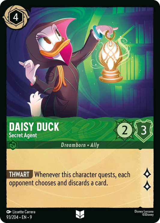 Daisy Duck - Secret Agent | Fabled #93 (Near Mint) | Disney Lorcana Single Australia (Near Mint)
